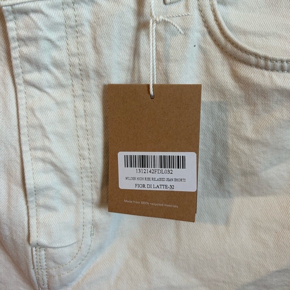 NWT Reformation Wilder High Rise Relaxed Jean Shorts - Picture 5 of 10